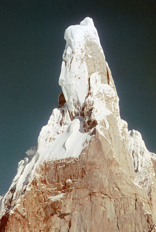 El Cerro Torre. Foto: Colección de Eduardo Vivaldi, 1967
