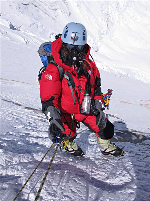 Matías Matoco Erroz, expedición argentina 2011 al Everest. Foto: Matías Erroz