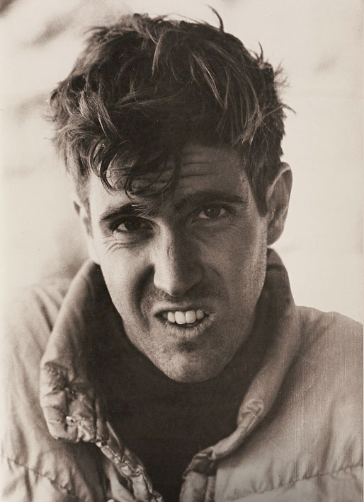 José Luis Fonrouge, escalador argentino, Perú 1968.